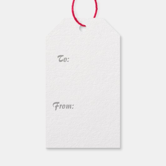 不思議の国の女王のハート ギフトタグ (裏面)