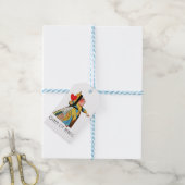 不思議の国の女王のハート ギフトタグ (より糸付き)