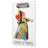 不思議の国の女王のハート クリップボード (左)