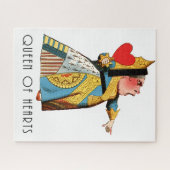 不思議の国の女王のハート ジグソーパズル (横)