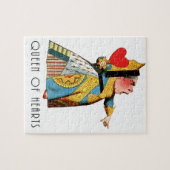 不思議の国の女王のハート ジグソーパズル (横)