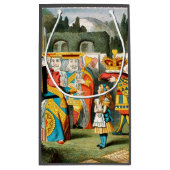 不思議の国の女王のハート スモールペーパーバッグ (裏面)