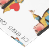 不思議の国の女王のハート テーブルクロス (アングル)