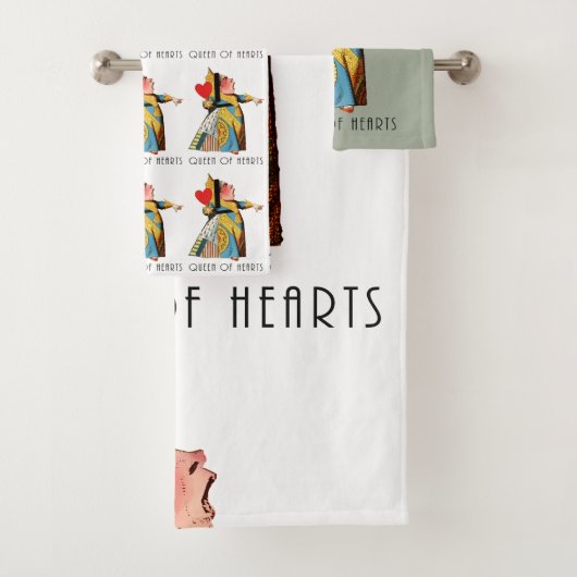 不思議の国の女王のハート バスタオルセット (インサイチュ)