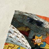 不思議の国の女王のハート ビーチタオル (インサイチュ)