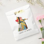 不思議の国の女王のハート フェイバーバッグ (封をした状態)