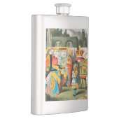 不思議の国の女王のハート フラスク (右)