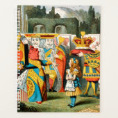 不思議の国の女王のハート プランナー手帳 (正面)