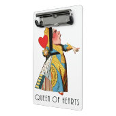 不思議の国の女王のハート ミニクリップボード (アングル2)