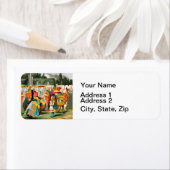 不思議の国の女王のハート ラベル (インサイチュ)