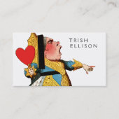 不思議の国の女王のハート 名刺 (正面)