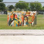 不思議の国の女王のハート 横断幕 (インサイチュ)