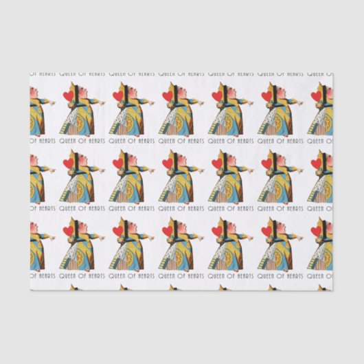 不思議の国の女王のハート 薄葉紙 (正面)