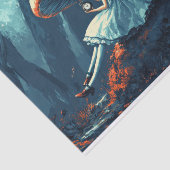 不思議の国の巨大キノコの切り離しアリス 薄葉紙 (詳細)