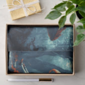 不思議の国の巨大キノコの切り離しアリス 薄葉紙 (ギフト)