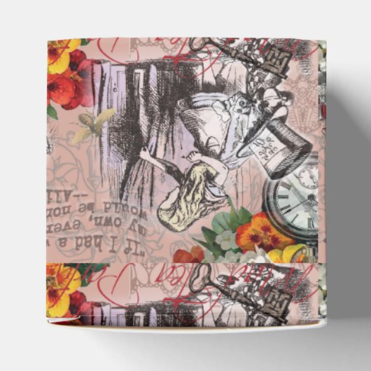 不思議の国の帽子とうさぎのアリス フェイバーボックス (上部)