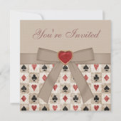 不思議の国の帽子屋のお茶会のアリス 招待状 (正面)