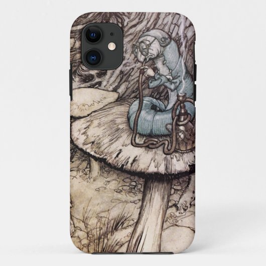 不思議の国の幼虫のアリス Case-Mate iPhoneケース (裏面)