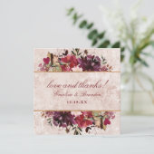 不思議の国の愛とエレガント広場のア感謝していリス サンキューカード (スタンド正面)