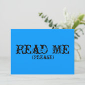 不思議の国の招待状のアリス 招待状 (スタンド正面)