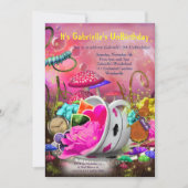 不思議の国の招待状、不思議の国のパーティー 招待状 (正面)