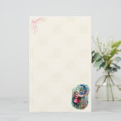 不思議の国の文房具のヴィンテージアリス 便箋 (スタンド正面)