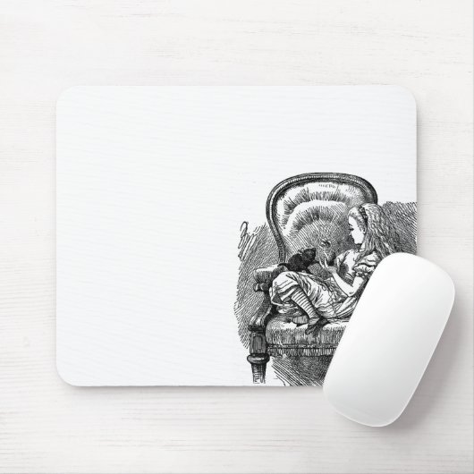 不思議の国の旧式なemoのゴシックのヴィンテージアリス マウスパッド (マウス)