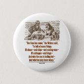 不思議の国の時間は姿見を通って来ました 缶バッジ (正面)