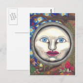 不思議の国の月 ポストカード (正面/裏面)