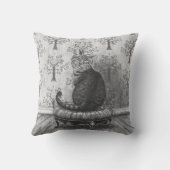 不思議の国の枕のチェシャー猫の枕アリス クッション (裏面)