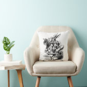 不思議の国の枕ヴィンテージのイラストレーションアリス クッション (椅子)