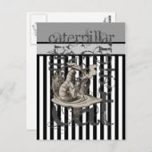 不思議の国の毛虫のアリスグランジ ポストカード (正面/裏面)