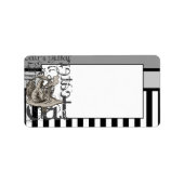 不思議の国の毛虫のアリスグランジ ラベル (正面)