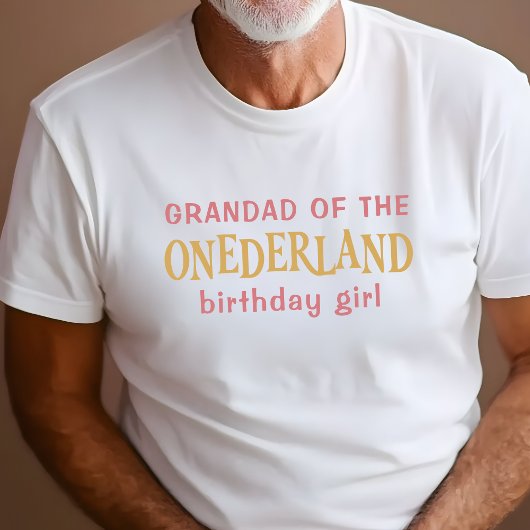不思議の国の生まれ年のおじいちゃん Tシャツ