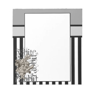 不思議の国の白うさぎのアリスグランジ ノートパッド