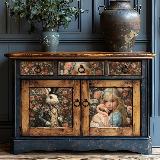 不思議の国の白うさぎのアリス 薄葉紙