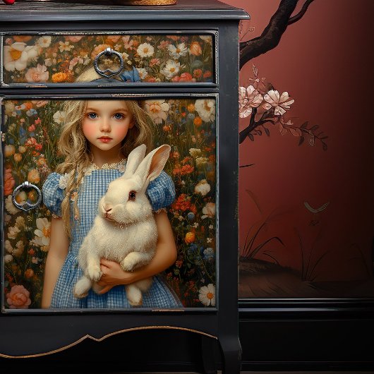 不思議の国の白うさぎのアリス 薄葉紙