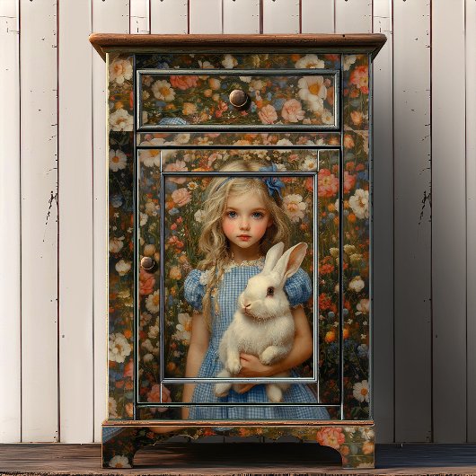 不思議の国の白うさぎのアリス 薄葉紙