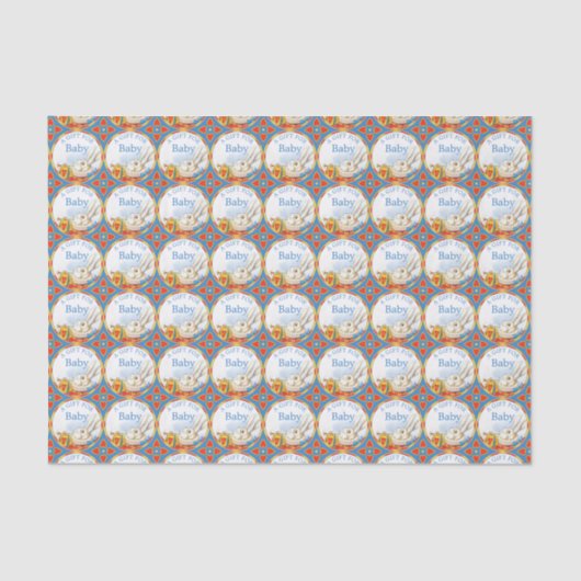 不思議の国の白人のウサギの新生児のアリス 薄葉紙 (正面)