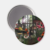 不思議の国の磁石のアリス マグネット (正面/裏面)