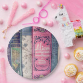 不思議の国の紙皿の物語の本かアリス ペーパープレート (パーティー)