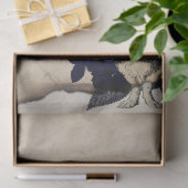 不思議の国の紫ヘラルドの白うさぎのアリス 薄葉紙 (ギフト)