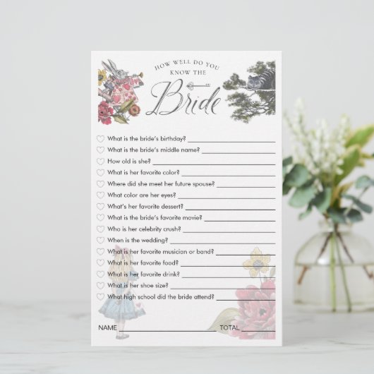 不思議の国の花嫁アリスをあなたがどれほど知っているか (スタンド正面)