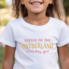 不思議の国の誕生日の女の子アリスの妹 Tシャツ