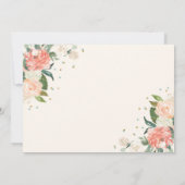 不思議の国の誕生日の招待状のヴィンテージアリス 招待状 (裏面)