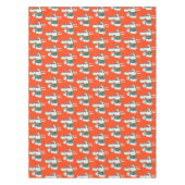 不思議の国の誕生日パーティーのアリステーブルクロス テーブルクロス (正面)