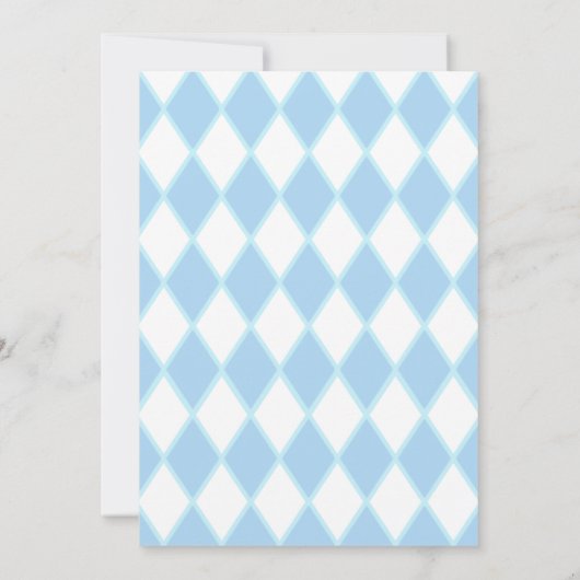 不思議の国の誕生日パーティーのアリス 招待状 (裏面)