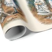 不思議の国の贈り物のアリス ラッピングペーパー (ロールコーナー)