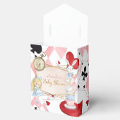 不思議の国の赤ちゃんシャワーのアリス フェイバーボックス (オープン)