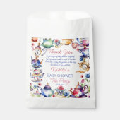 不思議の国の赤ちゃんシャワー茶会のアリス フェイバーバッグ (正面)